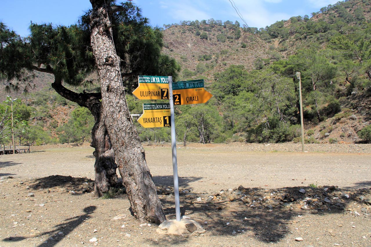Lykischer Weg 15 Tage Wanderung von Antalya über Ulupinar, Cirali, Olympos, Adrasan, Gelidonia-Leuchtturm, Kekova, Patara bis Fethiye.